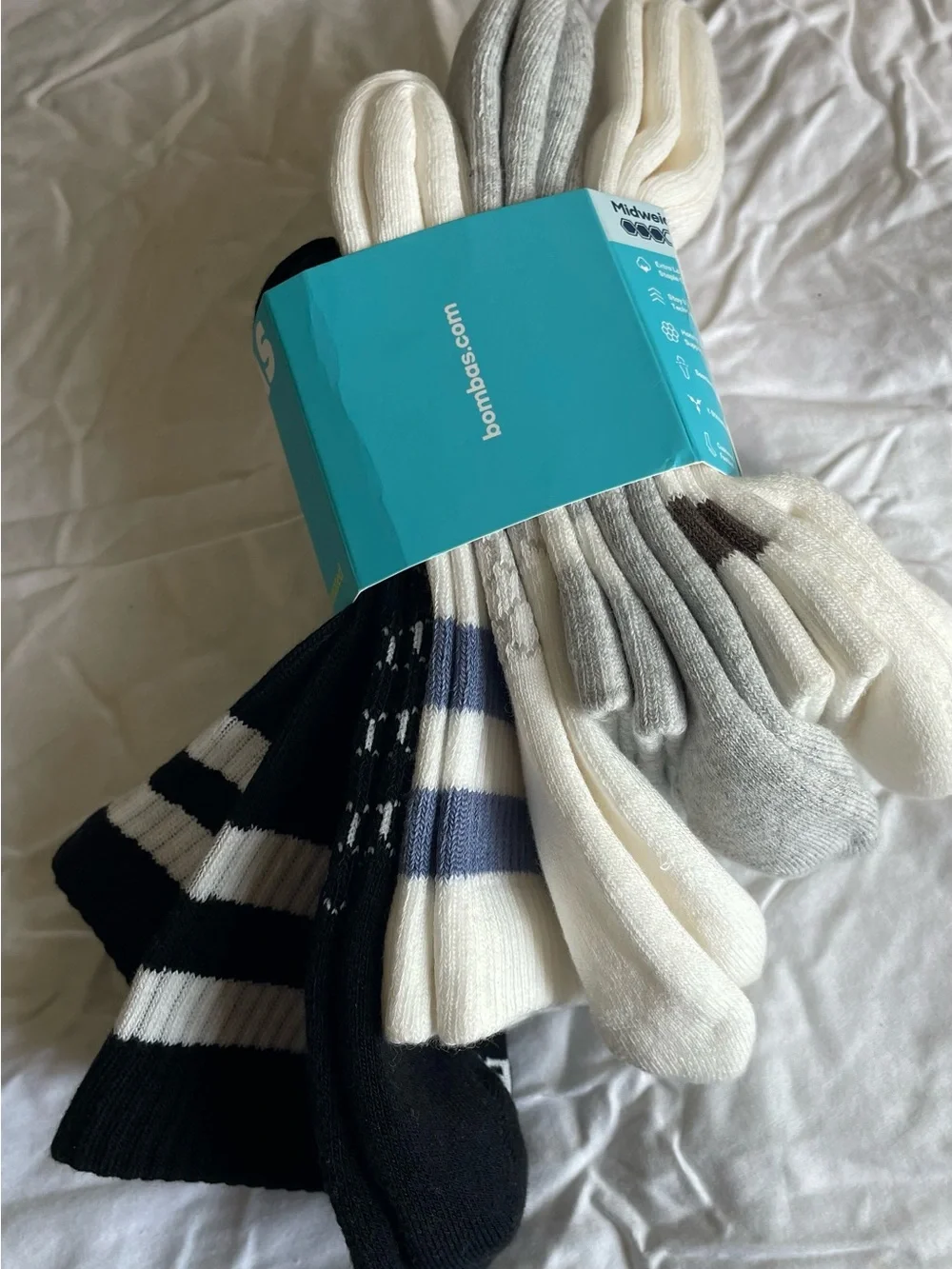Bombas  Oyster Blue Mix 4 packs